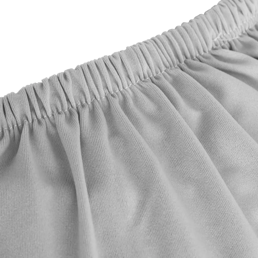 Housse extensible de canapé Gris Jersey de polyester - 5