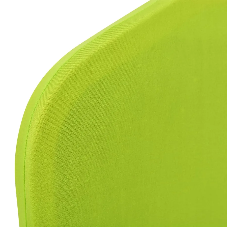 Housse de chaise extensible 4 pcs vert - 6