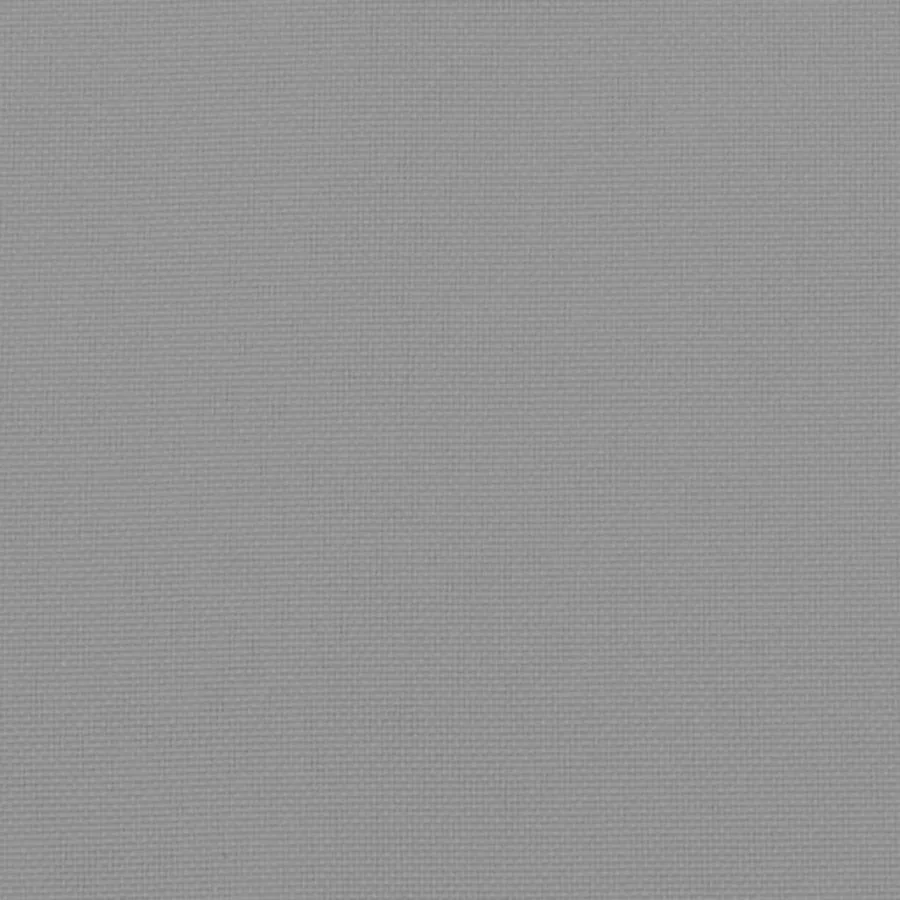 Coussins de chaise à dossier haut lot de 2 gris tissu oxford - 9