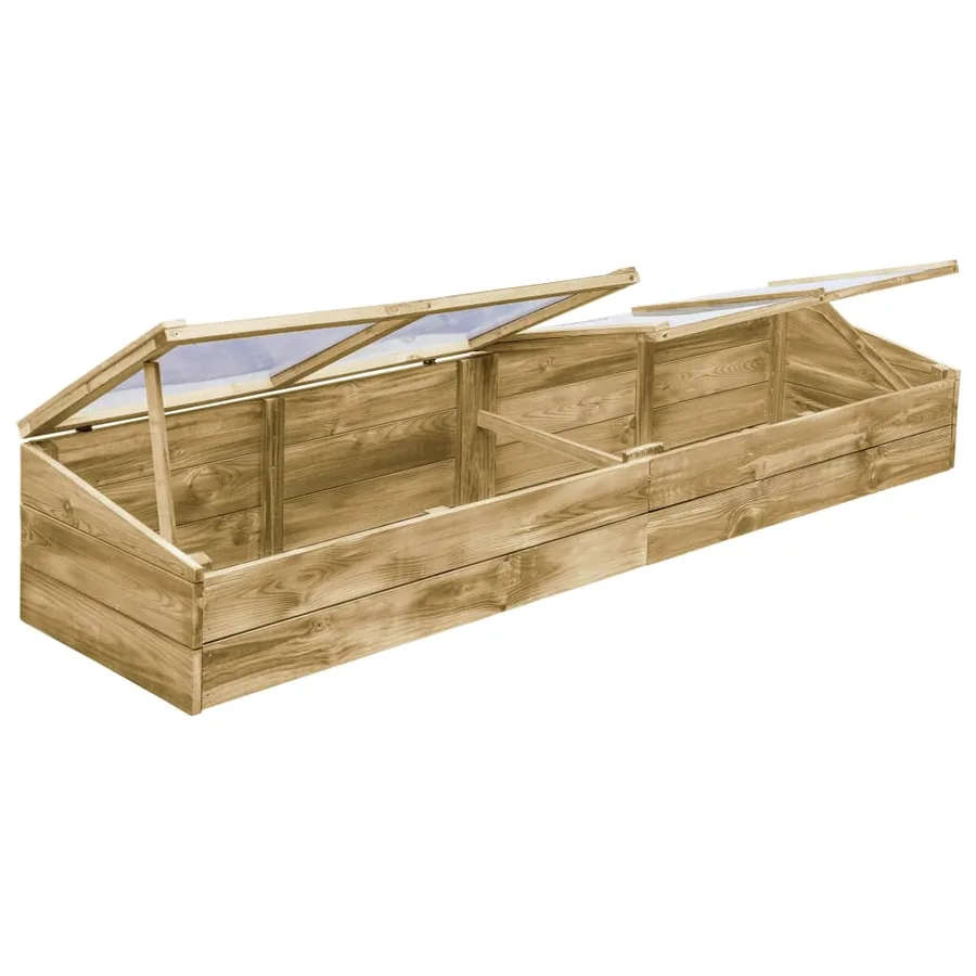Serre Bois de pin imprégné 200x50x35 cm - 3