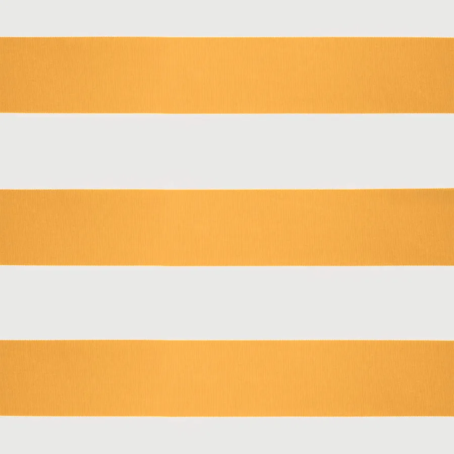 Auvent rétractable jaune et blanc 3x2,5 m tissu et aluminium - 8