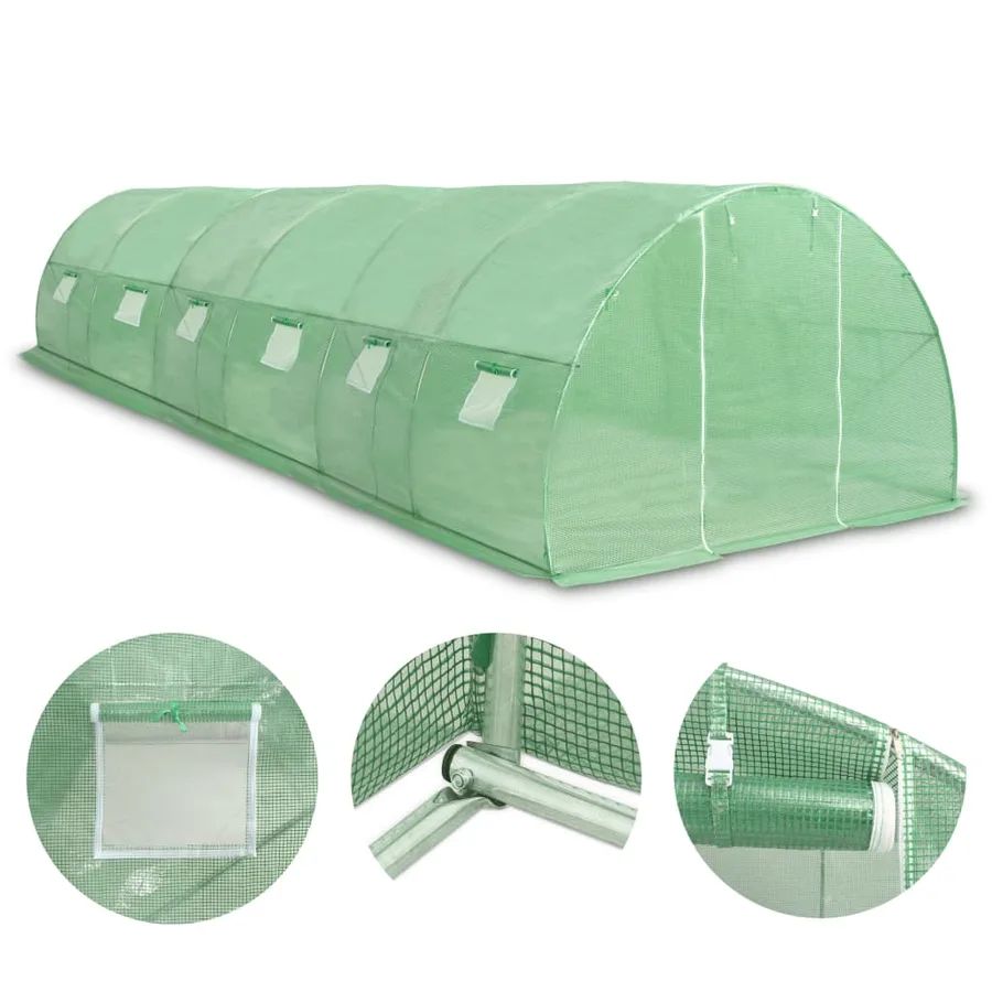 Serre 27 m² 900x300x200 cm - 2