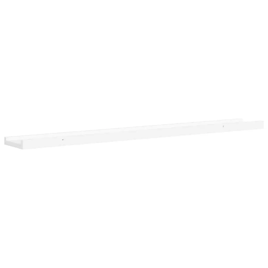 Étagères murales 4 pcs Blanc 80x9x3 cm - 8