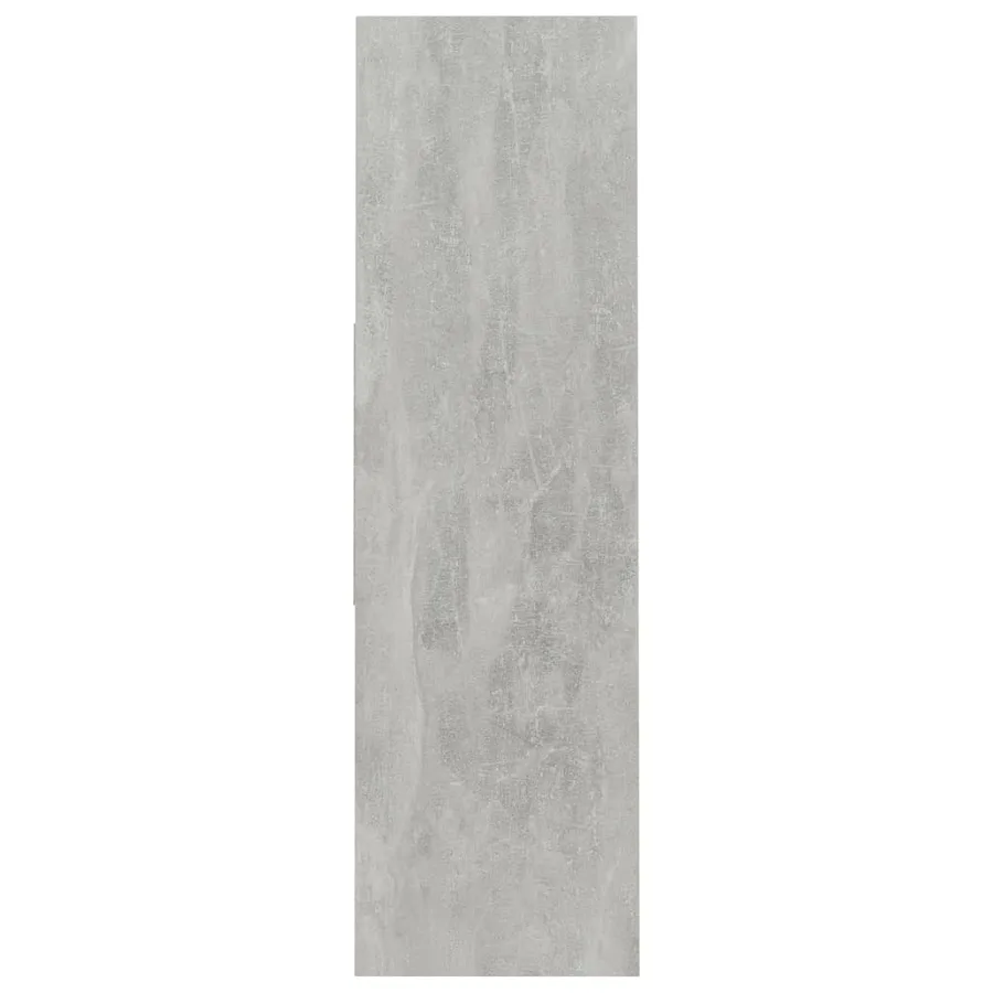 Bibliothèque Gris béton 97,5x29,5x100 cm Bois d'ingénierie - 5