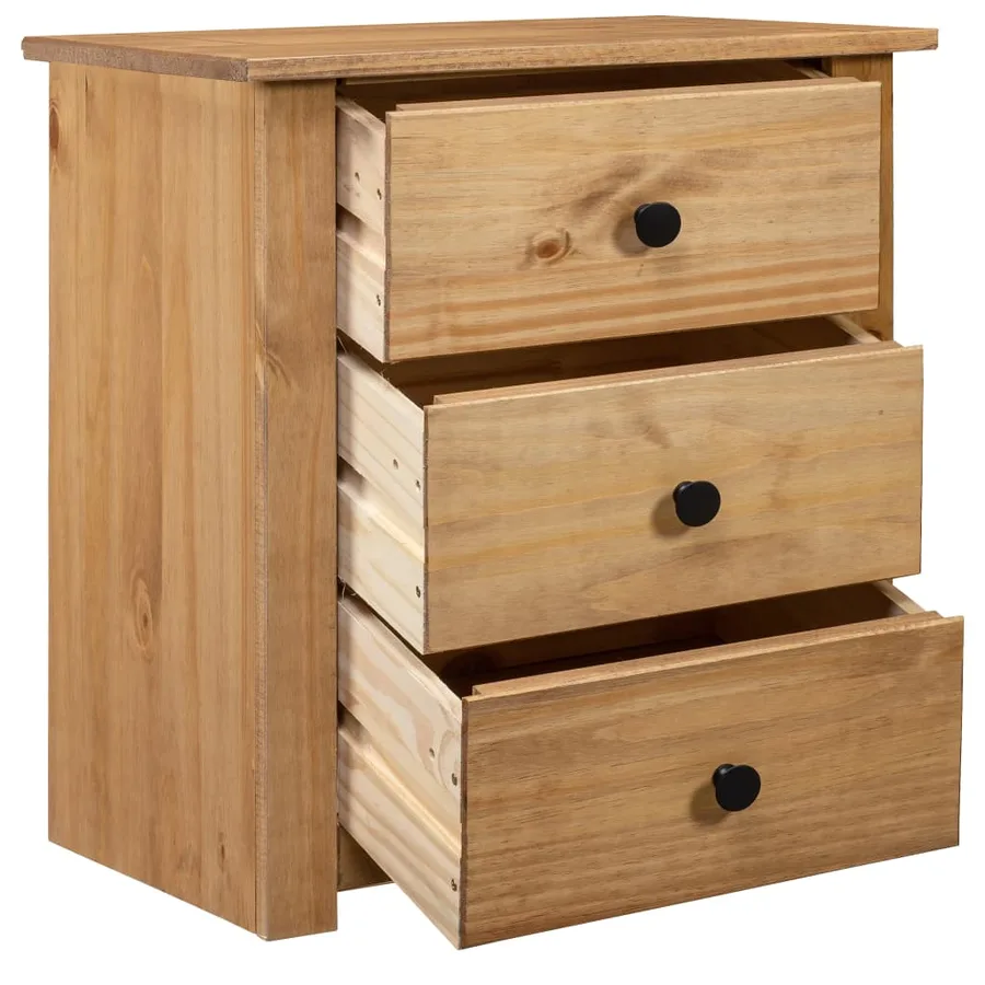 Table de chevet 46x40x57 cm Pin Gamme Panama - 2