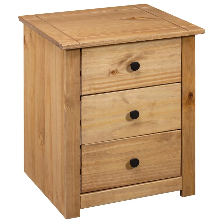 Table de chevet 46x40x57 cm Pin Gamme Panama - 4