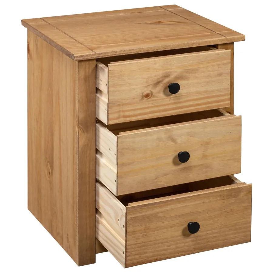 Table de chevet 46x40x57 cm Pin Gamme Panama - 6