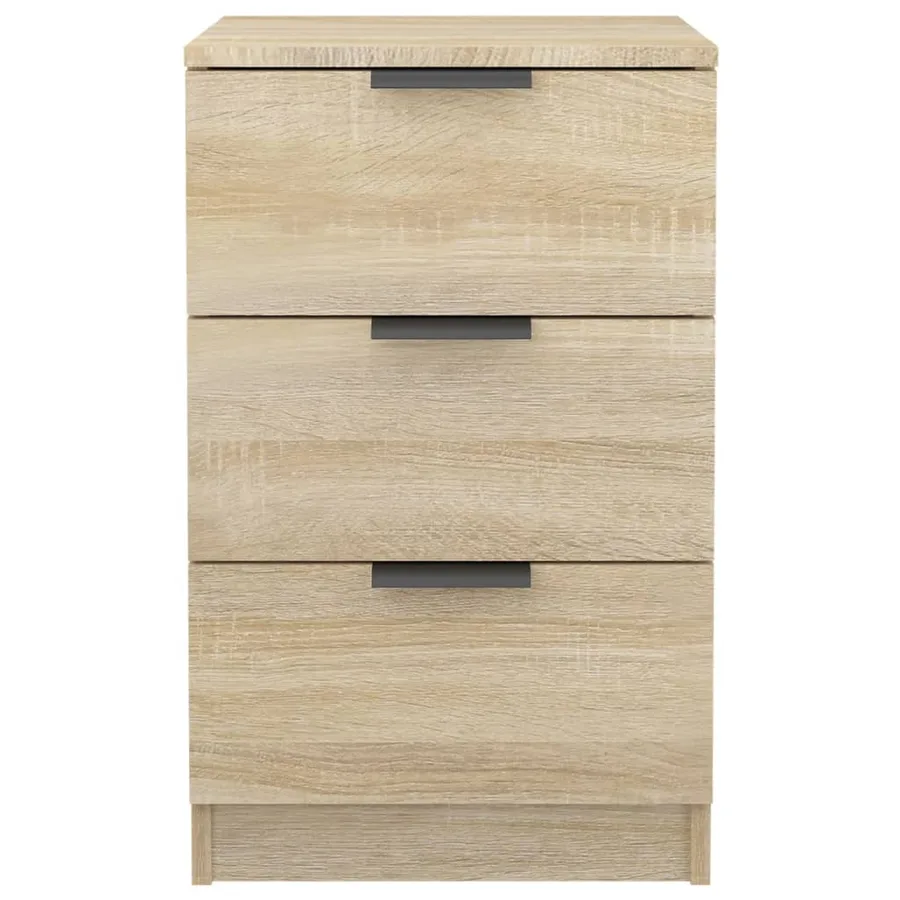 Tables de chevet 2 pcs Chêne sonoma 40x36x65 cm - 5