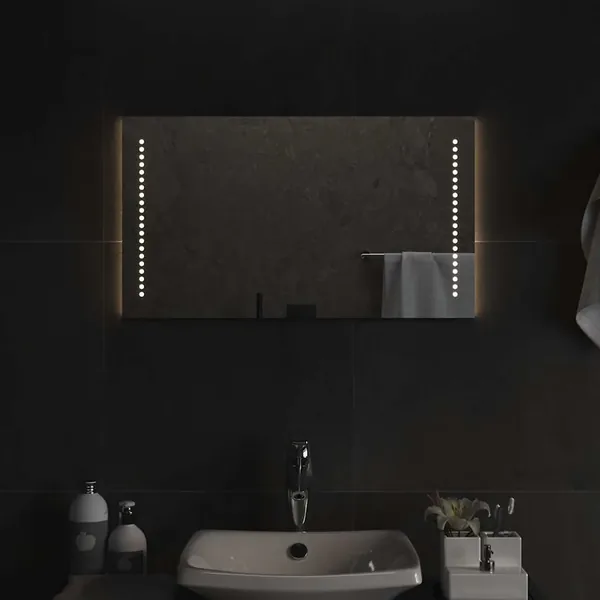 Miroir de salle de bain à LED 70x40 cm