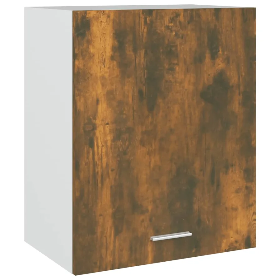 Armoire suspendue "Lyon" Chêne fumé 50 x 31 x 60 cm Bois d'ingénierie - 2
