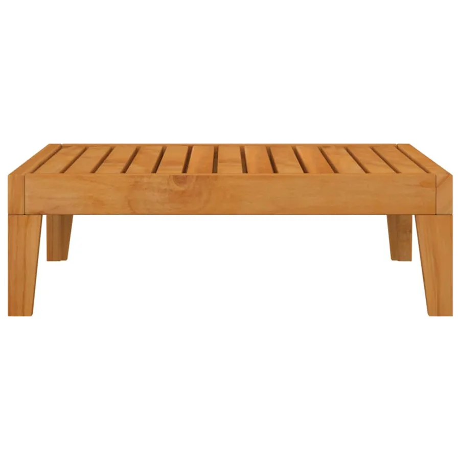 Table de jardin 68,5x68,5x24 cm Bois d'acacia massif - 4