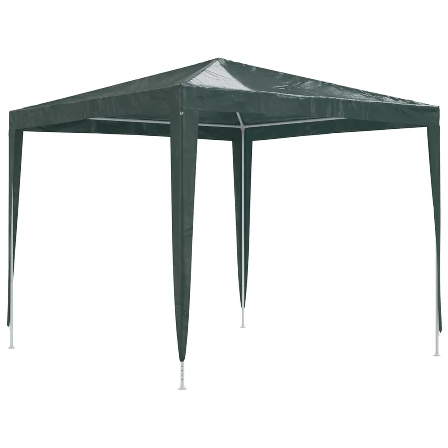 Tente de réception professionnelle 2,5x2,5 m Vert 90 g/m² - 2