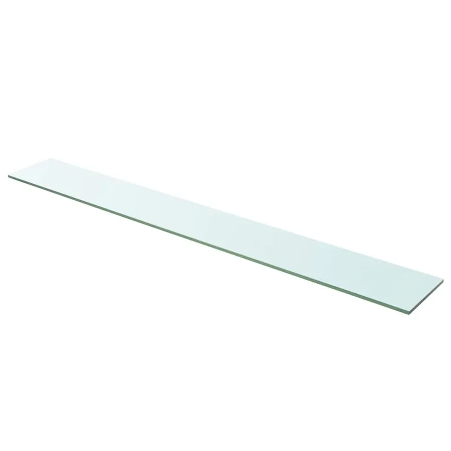 Panneaux d'étagère 2 pcs Verre Transparent 110 x 15 cm - 2