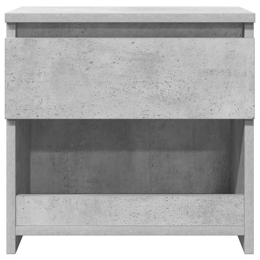 Tables de chevet 2 pcs Gris béton 40x30x39 cm Bois d’ingénierie - 5