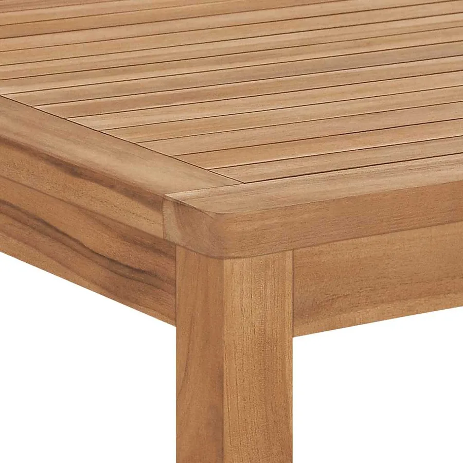 Table à dîner de jardin 180x90x77 cm Bois de teck solide - 6
