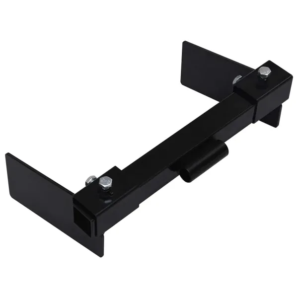 Adaptateur de chasse-neige pour tondeuse à gazon Noir