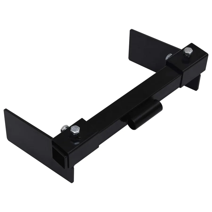 Adaptateur de chasse-neige pour tondeuse à gazon Noir