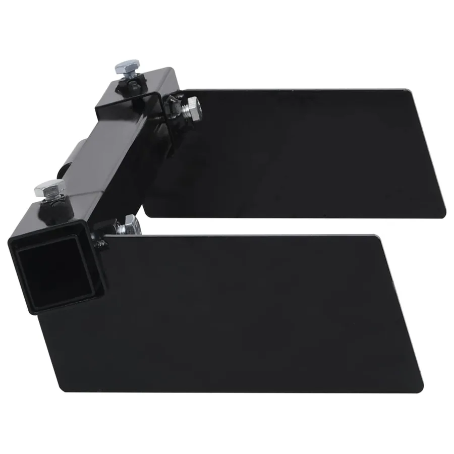 Adaptateur de chasse-neige pour tondeuse à gazon Noir - 3