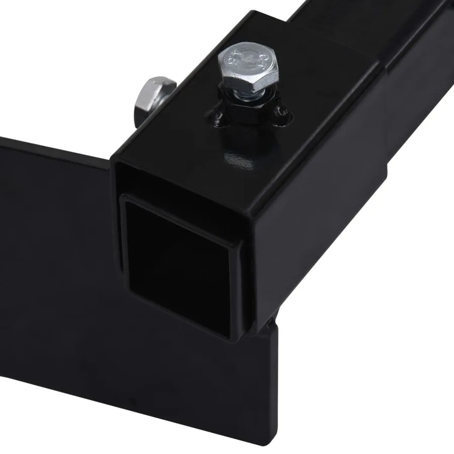 Adaptateur de chasse-neige pour tondeuse à gazon Noir - 6