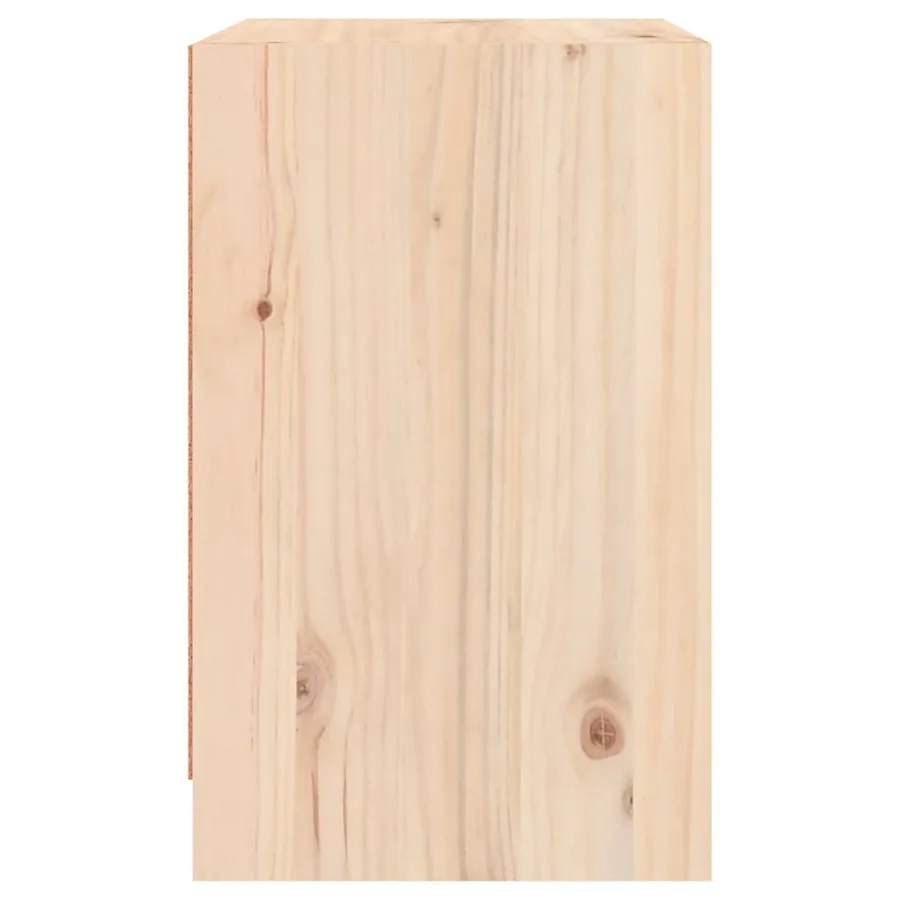 Tables de chevet 2 pcs 40x31x50 cm bois de pin massif - 9