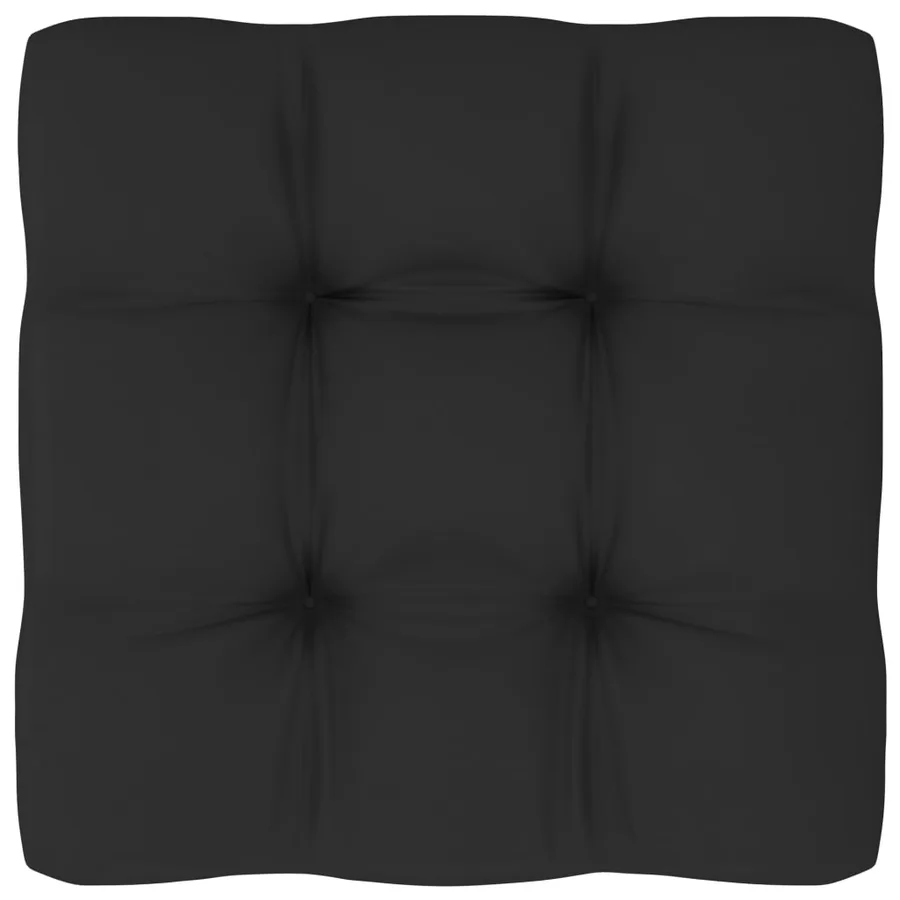 Pouf palette de jardin Bois de pin imprégné de gris - 6
