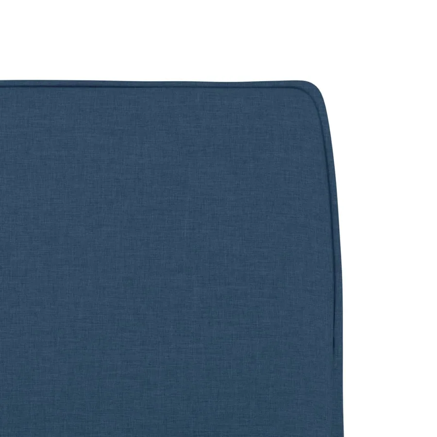 Chaise longue Bleu 52x75x76 cm Tissu - 6