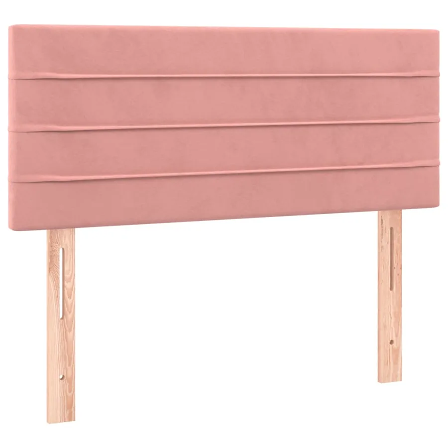 Tête de lit Rose 90x5x78/88 cm Velours - 2