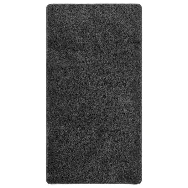 Tapis shaggy antidérapant Gris 80x150 cm