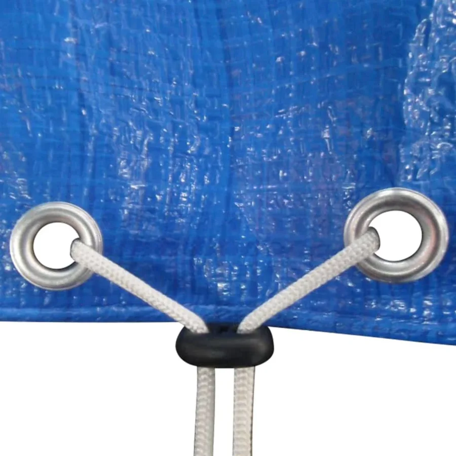 Couvertures de piscine 2 pcs PE Ronde 460 cm 90 g/m² - 7
