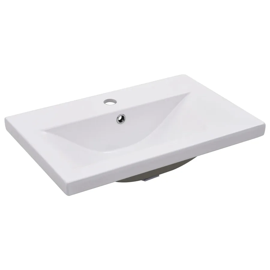 Ensemble de meubles de salle de bain Blanc Aggloméré - 10