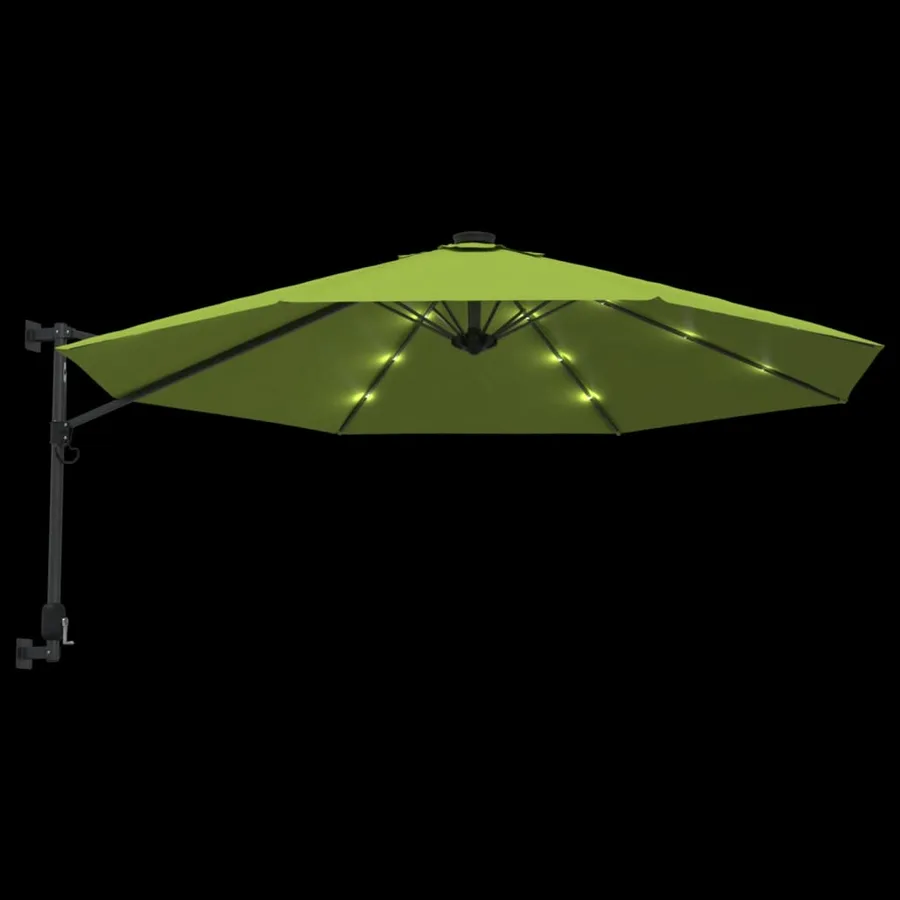 Parasol mural avec LES pomme verte 290 cm - 7