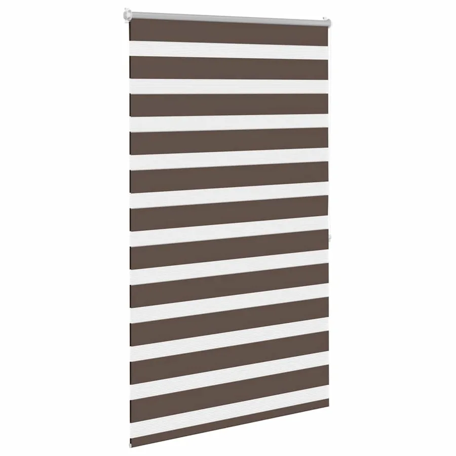Store vénitien Zebra 100,9 x 175 cm, largeur du tissu 96,7 cm, couleur café - 3