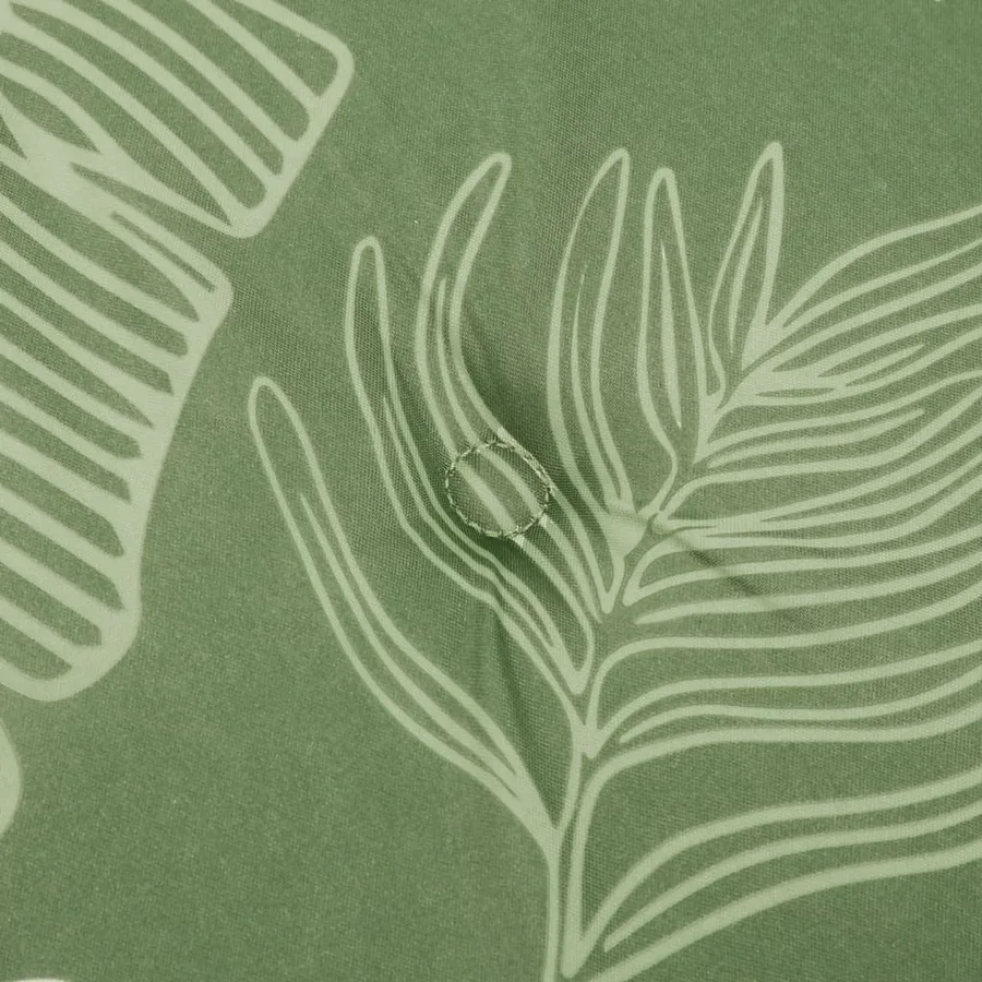 Coussins de chaise à dossier bas lot de 6 modèle de feuille - 8