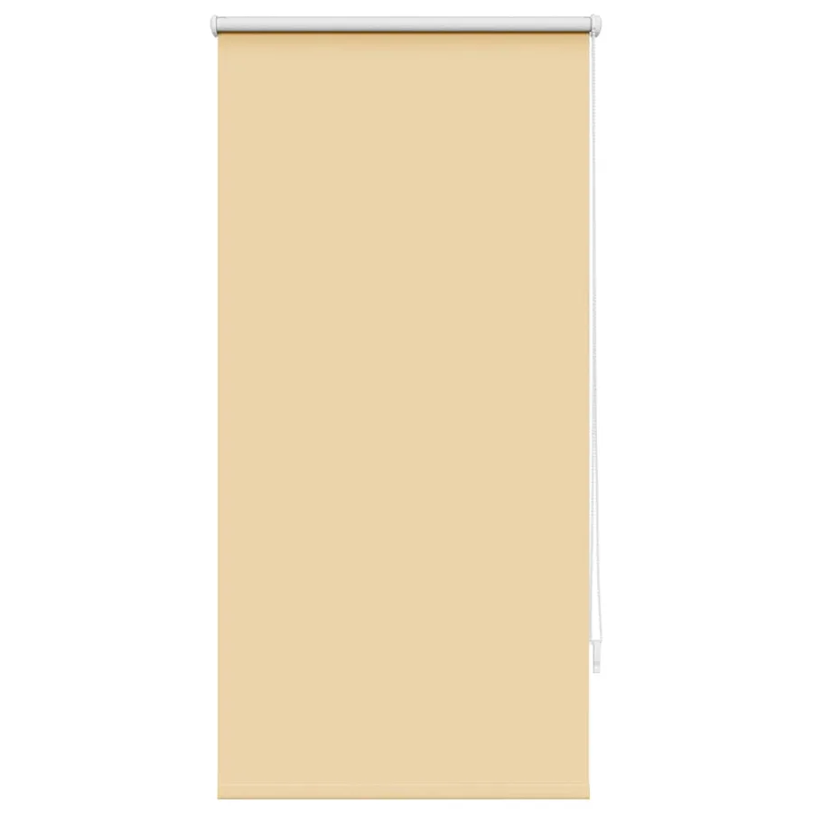 Store enrouleur occultant 64,4 x 120 cm, largeur du tissu 60 cm, beige - 2