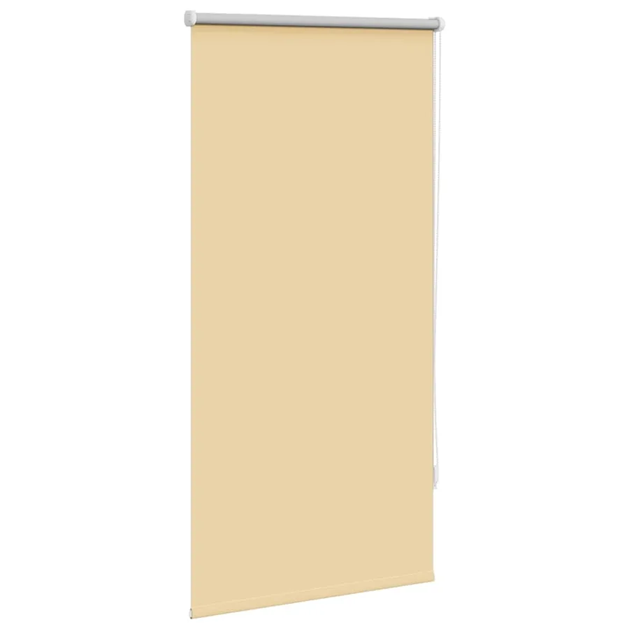 Store enrouleur occultant 64,4 x 120 cm, largeur du tissu 60 cm, beige - 3
