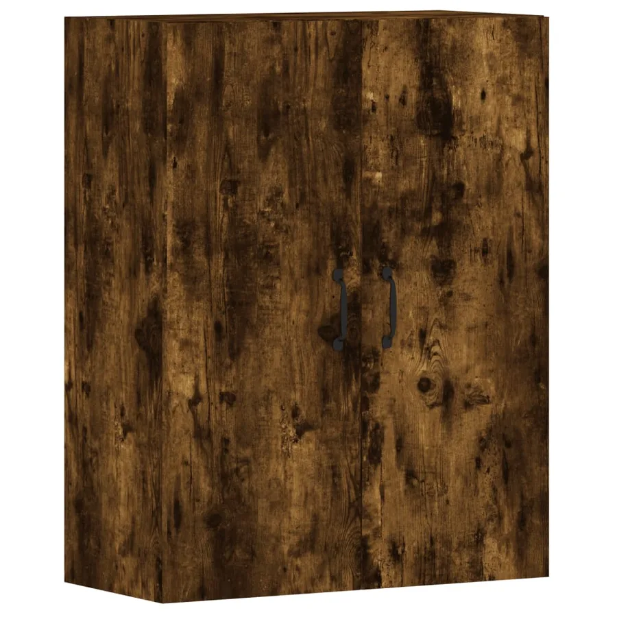 Armoires murales 2 pcs chêne fumé bois d'ingénierie - 6