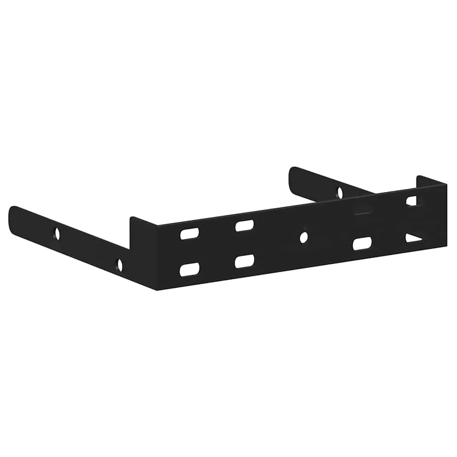Étagères murales 4 pcs Chêne et blanc 23x23,5x3,8 cm MDF - 13
