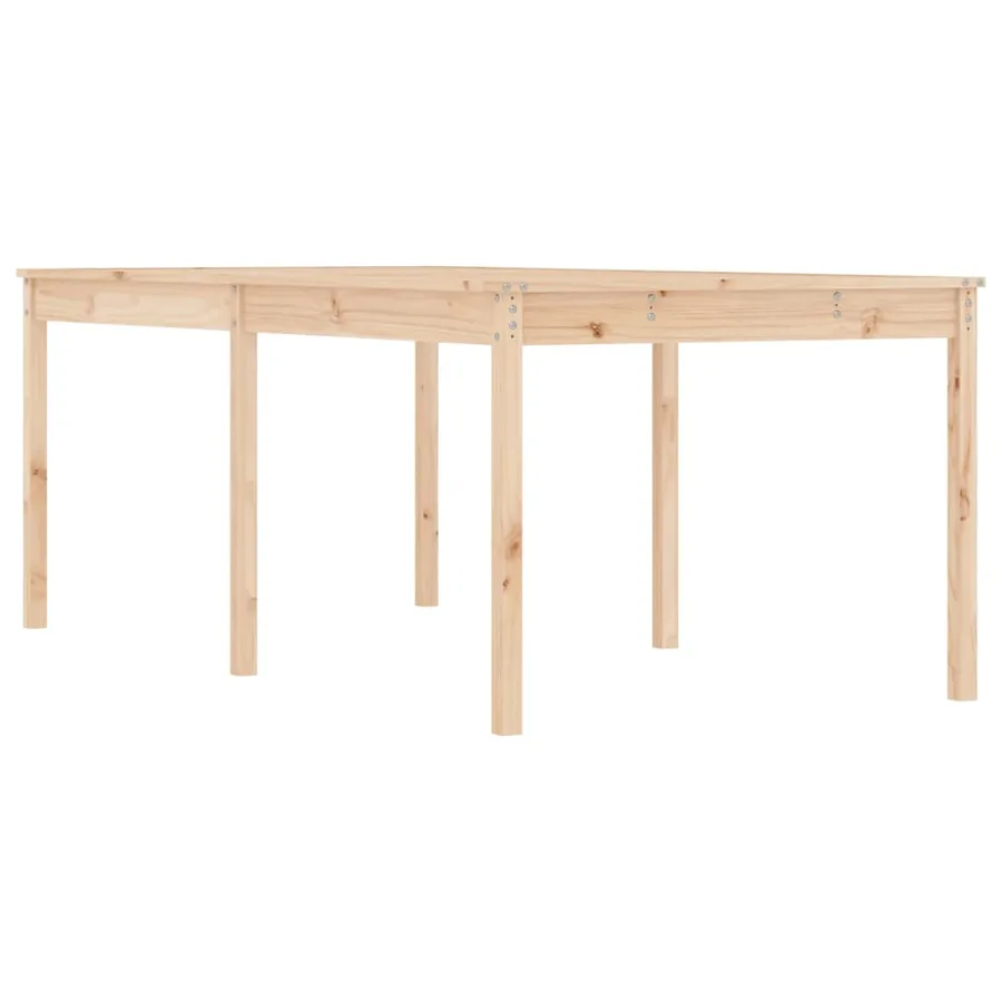 Table de jardin 203,5x100x76 cm bois massif de pin - 2