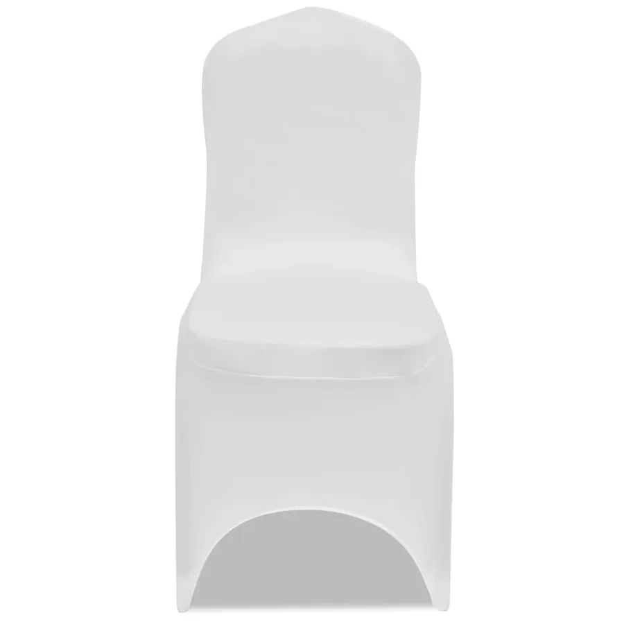 Housse de chaise extensible 4 pcs Blanc - 3