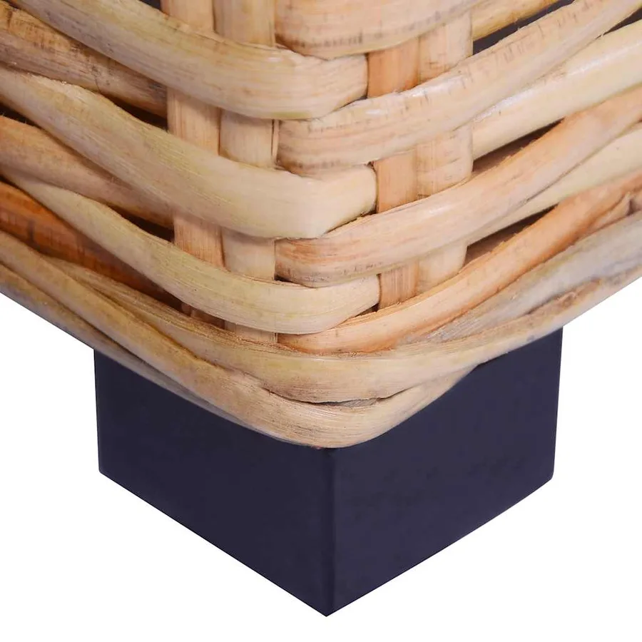 Ensemble de canapés 27 pcs Rotin naturel - 9