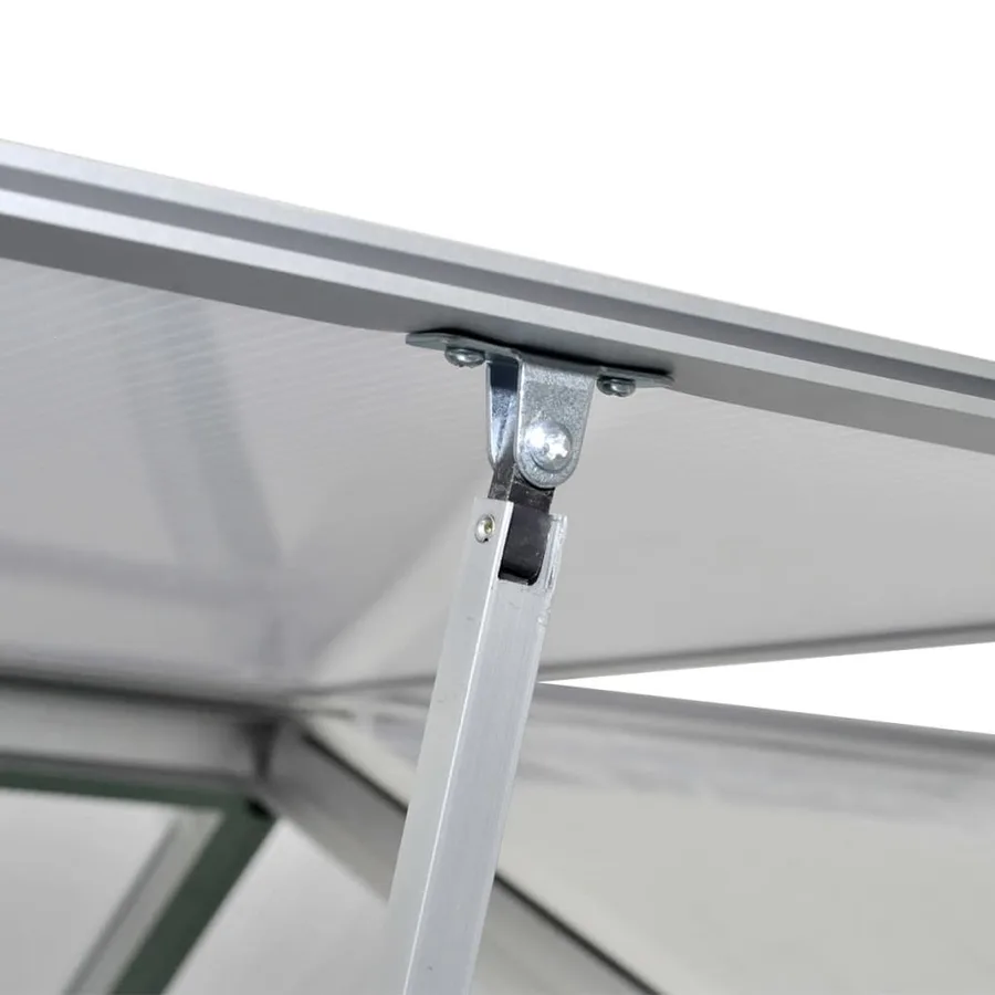 Serre renforcée en aluminium avec cadre de base 7,55 m² - 5