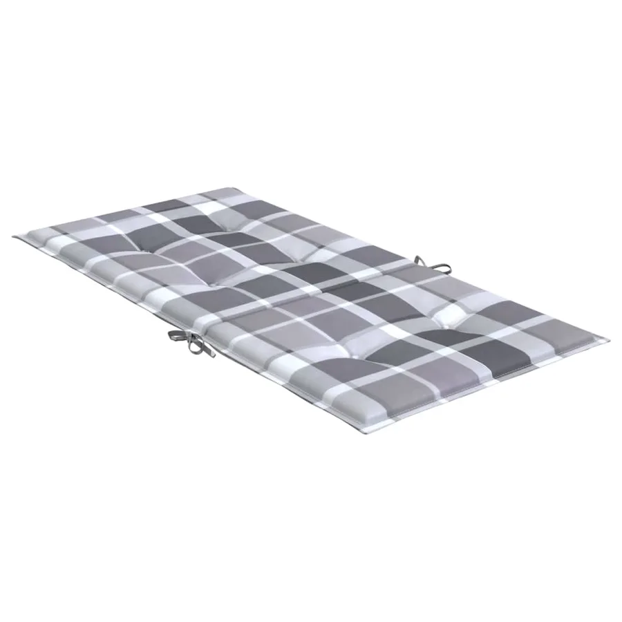 Coussins de chaise de jardin à dossier bas lot de 4 - 5