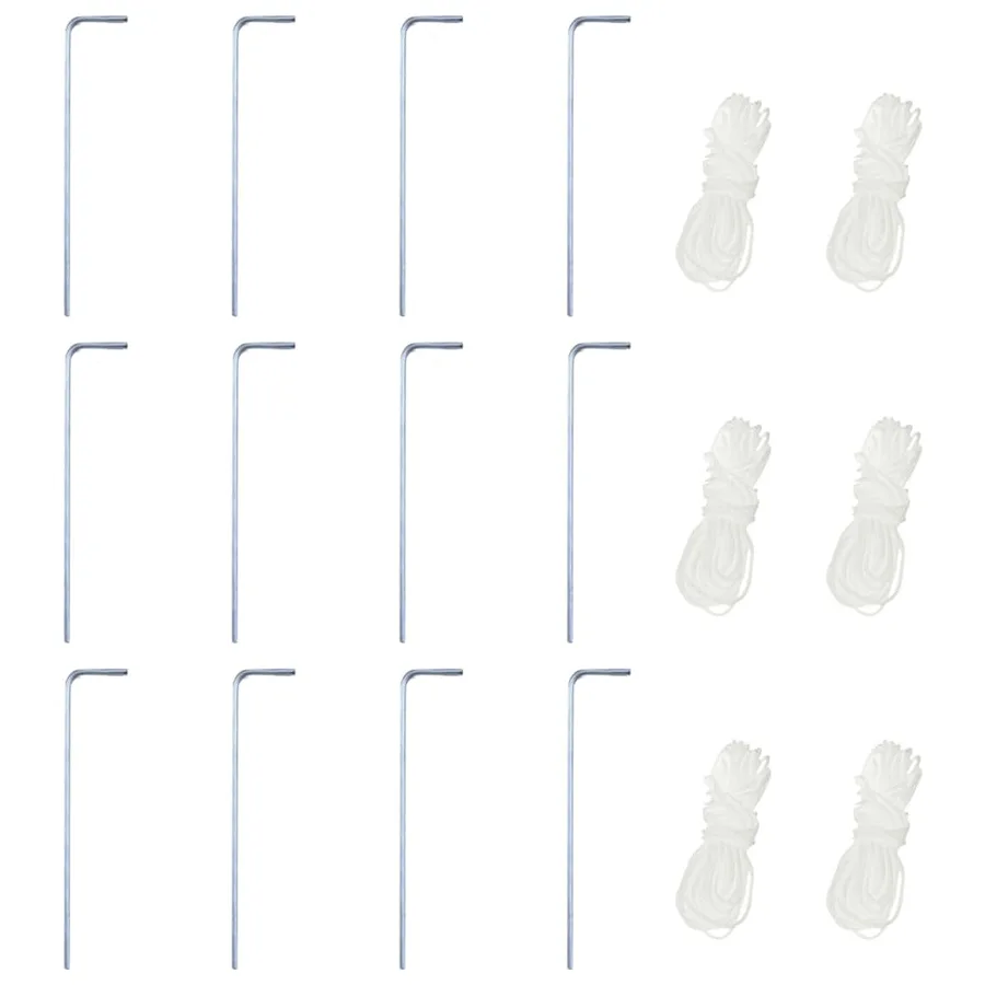 Chapiteau hexagonal et 6 parois latérales 3,6x3,1 m Blanc crème - 10