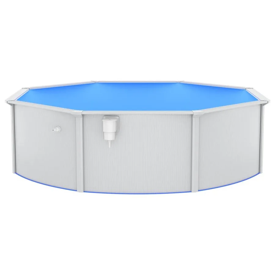 Piscine avec échelle de sécurité 460x120 cm - 3