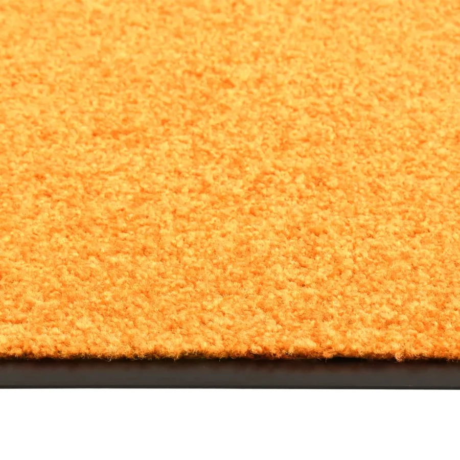 Paillasson lavable Orange 90x150 cm - 3