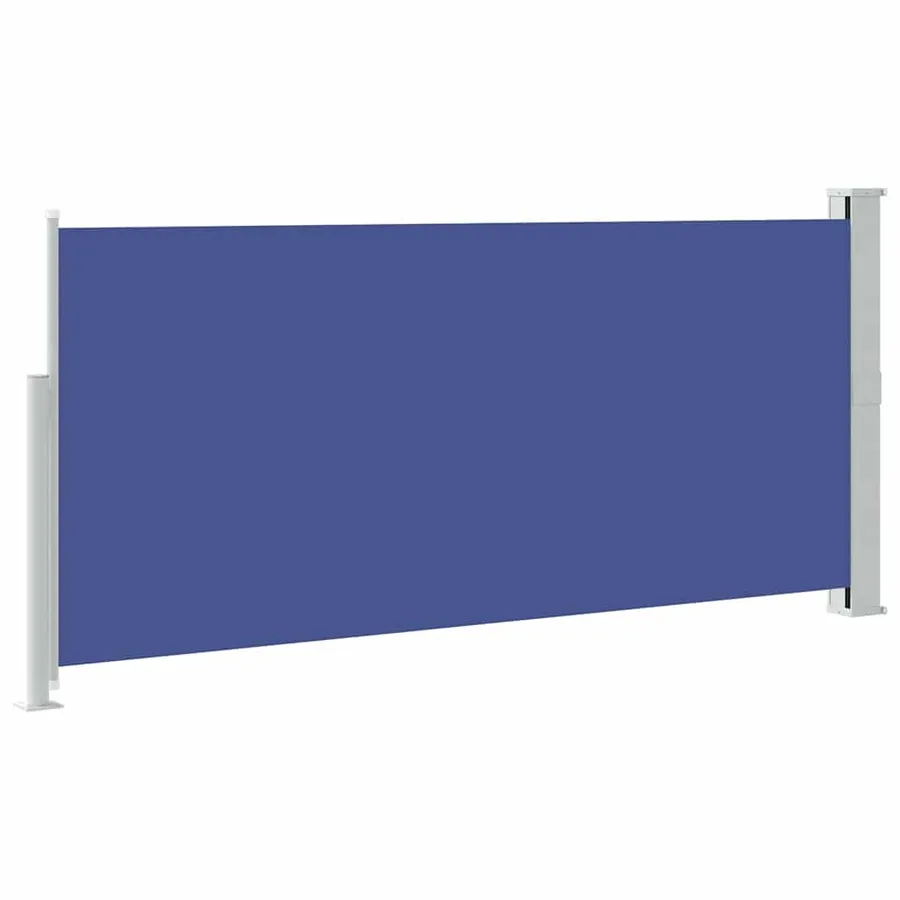 Auvent latéral rétractable 140 x 300 cm Bleu - 6