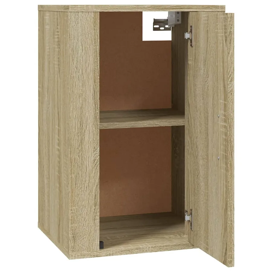 Meubles TV muraux 2 pcs Chêne sonoma 40x34,5x60 cm - 6