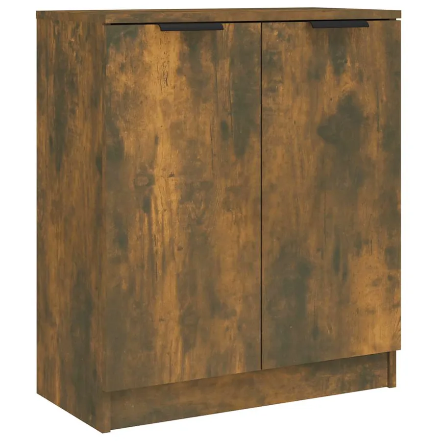 Buffets 3 pcs Chêne fumé Bois d'ingénierie - 4