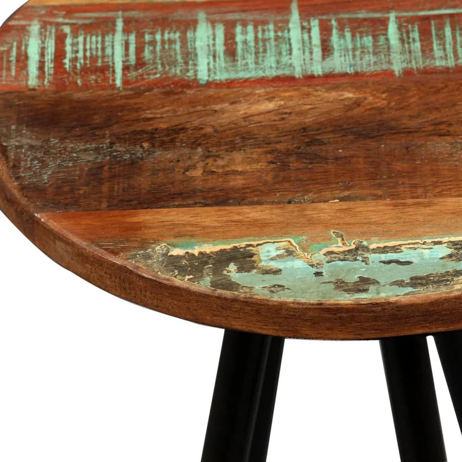Ensemble de bar 3 pcs Bois d'acacia massif et de récupération - 11
