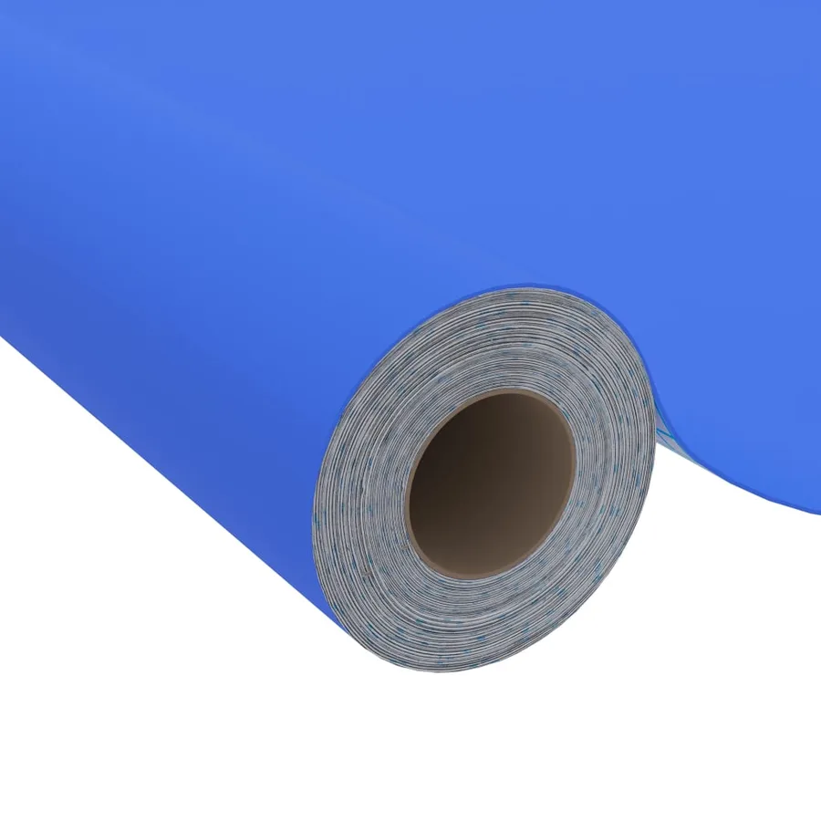 Film autoadhésif pour meubles Bleu brillant 500x90 cm PVC - 3